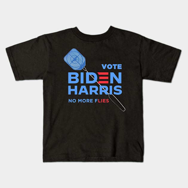 Pence Fly Biden Harris Kids T-Shirt by karutees